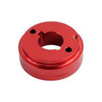 Kit de Adaptador de Filtro de Carburador Mejorado FVRITO Racing AOSU de Alta Calidad Negro + Rojo Universal para Predator