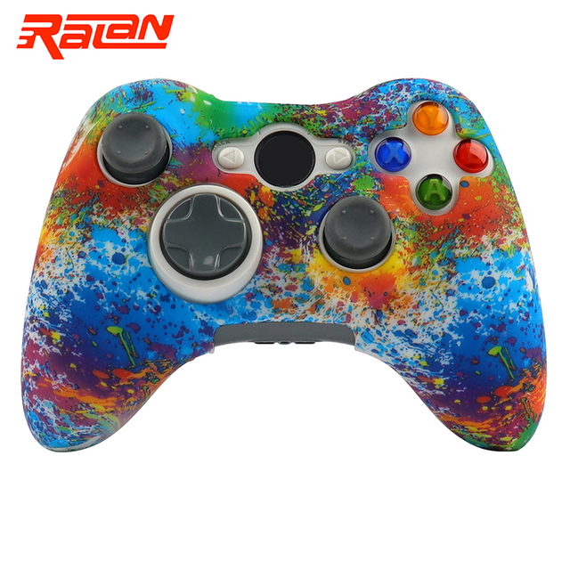 RALAN Silicone Case for Xbox 360 Controller Waterproof Soft Rubber Silicone Case Cover