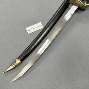 Espada Decorativa de Metal sin Filo, Espada Ceremonial Medieval Tradicional, Guardia con Tallado Exquisito, Espada de Capitán Pirata del Caribe - Product Image 4