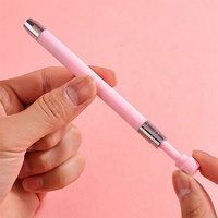 Diamant Broderie Double Tête Point Perceuse Stylo Nail Art Strass Picker Cire Crayon Cristal Poignée Outil Pointillage Stylo Ongles