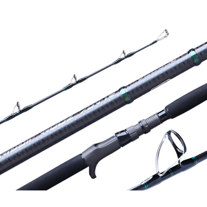 Caña de Pescar Jigging de Fibra de Carbono de Alta Calidad Black Zoom Japan Toray, con Accesorios Fuji, para Pesca en Alta Mar - Product Image 1