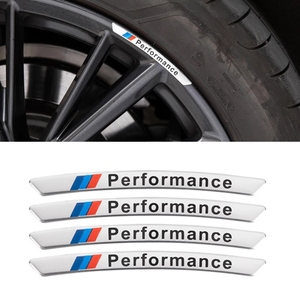 Autocollants de jantes de voiture Performance M pour <span class=keywords><strong>BMW</strong></span> <span class=keywords><strong>E46</strong></span> E90 E60 F30 F10 E39 E36 F20 E87 E92 G30 X5 E70 G20 E30 E91 - Product Image 5