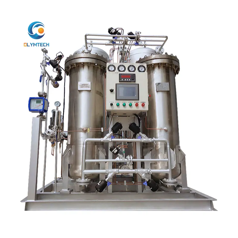 Olymtech en kaliteli azot lastik şişirme makine jeneratörü yüksek saflıkta azot jeneratörü için lazer kesim