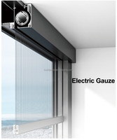 Ventana Eléctrica con Sensor de Lluvia para Uso Comercial, Puertas y Ventanas de Guangdong con Mosquitera