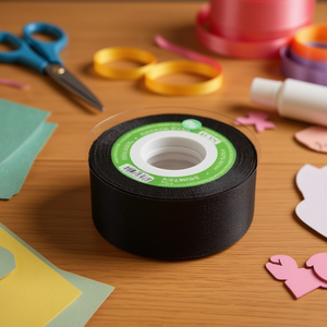 เทปอิลกาซา 3.8 ซม. 35 หลา สีดำ สำหรับงานประดิษฐ์และตกแต่ง - Product Image 3