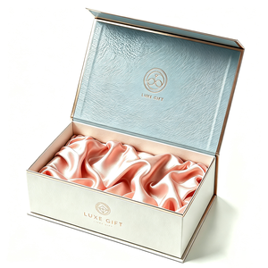 OEM Custom Luxury Magnetic Rigid <b>Gift</b> <b>Box</b> with Gold Foil & Texture - Recycled Cardboard Packaging for Jewelry & Watch Wholesale - Product Image 1
