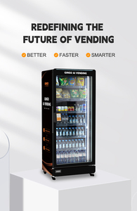 ตู้จำหน่ายสินค้าอัตโนมัติกลางแจ้ง Qingo ตรวจสอบอายุด้วยบัตรเครดิต คิวอาร์โค้ด หน้าจอสัมผัส ความจุ 428 ลิตร รองรับมาตรฐาน ADA พร้อม SDK ใช้งานผ่านระบบคลาวด์ - Product Image 2