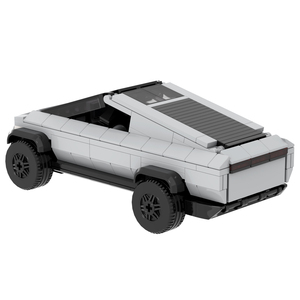 MOC Bricks <strong>Car</strong> MOC4132 City Series <strong>Tesla</strong> Cyberpunk Boy Gifts DIY Juguetes Mini Building Block Sets Educational Kids <strong>Toys</strong> - Product Image 4