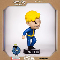 Figurine Vault Boy du jeu populaire Fallout avec boîte, figurine Fallout 4 1 2 3, version Q, modèle de poupée mignon de dessin animé, cadeau d'anniversaire