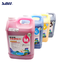 Sortie d'usine Taimes 30pl encre solvant 5000 ml/bouteille 512i CMKY encre pour l'industrie de la publicité rouleau à rouleau imprimante grand format