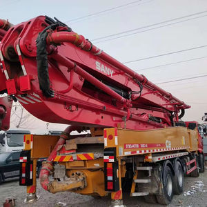 Camión Bomba de Concreto Usado, Bomba de Concreto Usada Asequible, Pluma de 37 m, Motor de 260 CV, para Obras a Gran Escala - Product Image 1