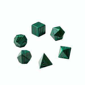 HZ Venta al por Mayor, Juego de Dados de Cristal Poliédrico Personalizados para D&D, Dados de 16mm para Juegos de Rol como Dungeons & <span class=keywords><strong>Dragons</strong></span> &<span class=keywords><strong>amp</strong></span>; Juego de dados de piedras preciosas - Product Image 5