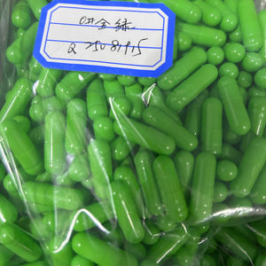 Kualitas tinggi kustom Halal kosong kelas Gelatin/kapsul sayuran hijau penuh - Product Image 1