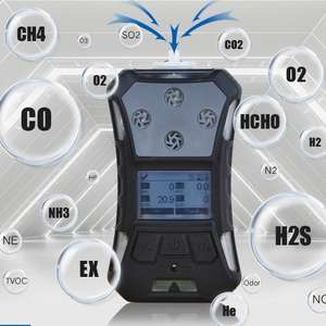 Detector de Gas a Prueba de Explosiones SKZ2054C, LEL CO H2S <span class=keywords><strong>O2</strong></span>, Pantalla de Datos en Tiempo Real/MÁX/MÍN, Certificado IECEX ATEX para Trabajo Industrial - Product Image 2