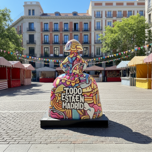 Sculpture personnalisée en fibre de verre colorée sur le thème de <span class=keywords><strong>Lego</strong></span>, grande statue d'art public extérieur pour la décoration des places publiques - Product Image 4