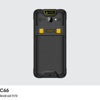 Terminal Portátil Chainway C66 PDA con NFC, Escáner de Código de Barras 2D, Smartphone Resistente, Computadora Móvil, Huella Dactilar Opcional