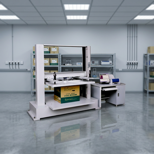 เครื่องทดสอบแรงอัดอัตโนมัติเต็มรูปแบบ EIE PT-103D สำหรับการทดสอบแรงอัดต่อเนื่องของกล่องและการทดสอบกระดาษ - Product Image 6