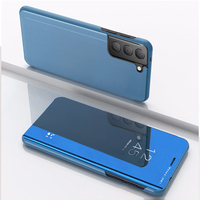Étui de protection pour téléphone Samsung S26 Ultra en cuir PU électroplaqué effet miroir pour Samsung Galaxy S26 S25 S24 S23 A18