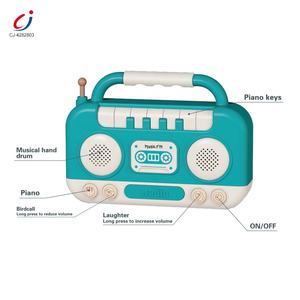 Chengji bébé musique <span class=keywords><strong>piano</strong></span> jouet électronique éducation petite <span class=keywords><strong>enfance</strong></span> apprentissage musical radio jouet avec fonction lumière - Product Image 2