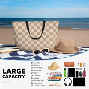 Bolsa de Playa Impermeable Personalizada, Bolsa de Compras, Bolsa de Gimnasio, Bolso de Hombro, Gran Capacidad, para Camping, Viajes y Playa - Product Image 4
