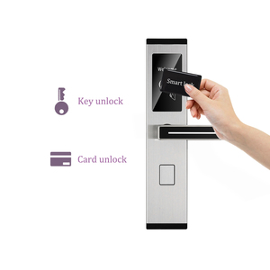 YOLOCK Hotel Lock Tuya Code Unlock Tamper Alarm Ttlock Smart <b>Access</b> <b>Control</b> for Aluminum Door HT04 Hotel <b>Card</b> Lock HT04 - Product Image 3