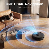 Nouvel Aspirateur Robot Électrique Intelligent 2026 pour Sols, avec Filtre HEPA, Contrôle via l'Application Tuya, Recharge Automatique, Nettoyage Humide et Sec