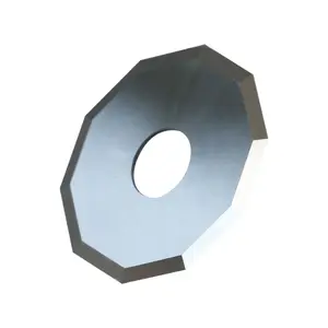 Triturador de pneu de carboneto de tungstênio ou faca circular de corte de espuma