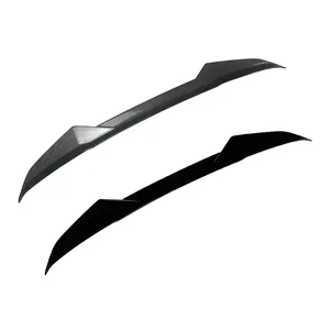 For B9 Avant <b>Sline</b> 2017-2024 Car Rear Trunk Roof Middle /Top Wing Tail Spoiler Lip Trim Body Kit - Product Image 5