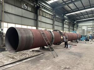 Factory Customized Industrial Drum <strong>Dryer</strong> with Automatic PLC Gearbox Electric Heating Low Energy High Efficiency Discounted Price - Product Image 2