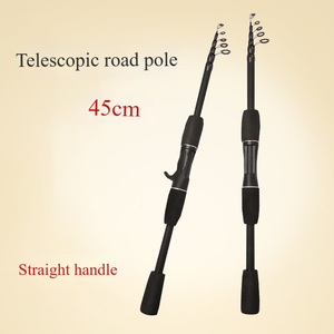 Vente en gros de canne à pêche leurre léger en fibre de carbone poignée droite rétractable portable et poignée de pistolet canne à pêche pour <span class=keywords><strong>la</strong></span> pêche - Product Image 5