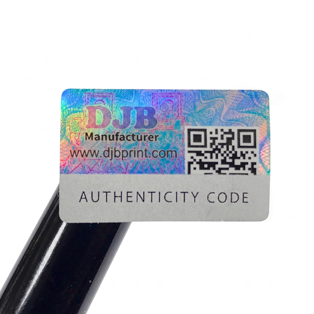 Factory-Direct Custom Hologram Security Labels 3D Anti-Counterfeit with Variable QR Code & Waterproof Silver Scratch Ink