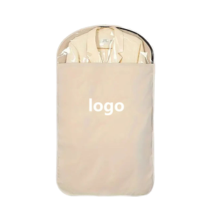 Housse anti-poussière pour vêtements en nylon à logo personnalisé avec fenêtre visible sac de rangement pour veste et manteau transfrontalier à forte valeur ajoutée - Product Image 1