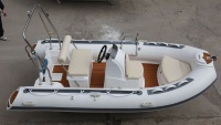 Bote de Pesca de Fibra de Vidrio de 13 Pies, Botes Inflables de PVC 390, Botes RIB