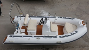 <span class=keywords><strong>Bote</strong></span> de Pesca de Fibra de Vidrio de 13 Pies, Botes Inflables de PVC 390, Botes RIB - Product Image 4