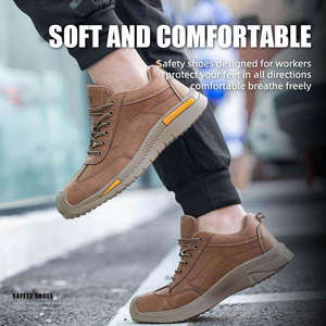 Zapatos DE SEGURIDAD DE EVA antideslizantes cómodos superventas unisex, calzado deportivo antigolpes/pinchazos, zapatos de seguridad con punta de acero <span class=keywords><strong>para</strong></span> hombres en el trabajo - Product Image 3