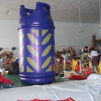Réplique géante gonflable personnalisée KeepFuns de bouteille de gaz, bouteille promotionnelle pour marque d'énergie et exposition événementielle