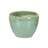 Petits pots à fleurs en argile rustiques pour l'intérieur, ensemble de pots en céramique émaillée pour la maison, jardinières pour l'extérieur, grands pots de jardin