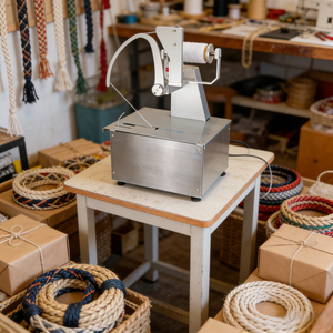 Máquina Flejadora Eléctrica Automática para Empaque <span class=keywords><strong>de</strong></span> Alimentos, Flores, Vegetales, con Cuerda Elástica, Hilo, Tipo Motorizado para Empacar y Atar - Product Image 1