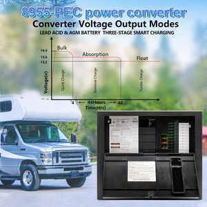 Convertisseur de puissance Wansheng 55 ampères pour système électrique de camping-car avec protection contre la surchauffe pour caravanes et camping-cars - Product Image 4