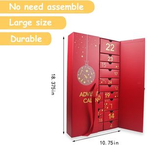 <span class=keywords><strong>2025</strong></span> món quà giáng sinh mỹ phẩm Nước hoa bao bì làm đẹp 24 ngày EID ramadan Trống hộp lịch phiêu lưu để điền vào - Product Image 3