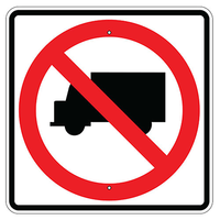 Mesures essentielles de sécurité routière Panneau de signalisation en aluminium «No Left Turn» Panneau d'avertissement d'arrêt de trafic debout Rouge Blanc 12x18"