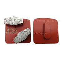 Disques de meulage diamantés Bontai pour sols en béton, segments diamantés, outils abrasifs Wolff