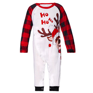 Drop Shipping Petit cerf Plaid Home Suit Pyjamas Manches longues Col rond Ensemble de <span class=keywords><strong>Noël</strong></span> <span class=keywords><strong>pour</strong></span> parent-enfant <span class=keywords><strong>Tenue</strong></span> de famille <span class=keywords><strong>pour</strong></span> l'été - Product Image 6