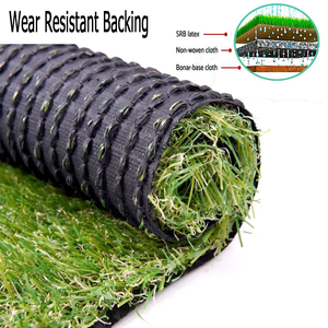 Tappeto in erba artificiale 1.37 "altezza del mucchio di erba finta tappeto erboso sintetico tappeto da prato <span class=keywords><strong>Astroturf</strong></span> per cani con fori di scarico - Product Image 3