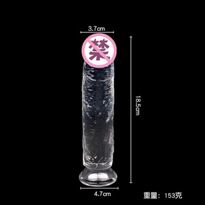 Transparent Silicone Realistic Female Masturbator <b>TPE</b> Waterproof Large Medium Small Sizes Adult Sex Toy - Product Image 5