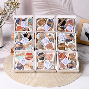 Caja de Regalo de Piedras Naturales Curativas al por Mayor, Doce Signos del Zodíaco, Cristal de Cuarzo DIY para Set de Regalo - Product Image 5