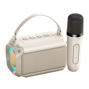 AUDMIC <span class=keywords><strong>K5</strong></span> Mini haut-parleurs portables Audio Boombox avec USB et BT pour Home cinéma et scène en plein air KTV Family Fun - Product Image 1