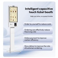 Terminal de Autoservicio para Comida Rápida con Integración POS y Pago por QR, Kiosco de Autoservicio