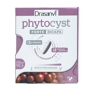 Drasanvi Bilayer Phytocyst 30-Tabletas, Suplemento Alimenticio para el Sistema Inmunológico, Vitaminas, Minerales y Fibra, Probióticos - Product Image 1