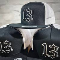 Gorra de Béisbol Y-p Ypoong de 5 Paneles con Visera Plana, Estructurada, Personalizada, con Malla Trasera, Cierre a Presión, Modelo 6006, Bordado a Mano Deportivo, Unisex